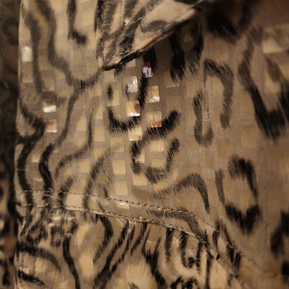 Ruby Rd. Leopard and Zebra Print Jacket. - Picture 5 of 6